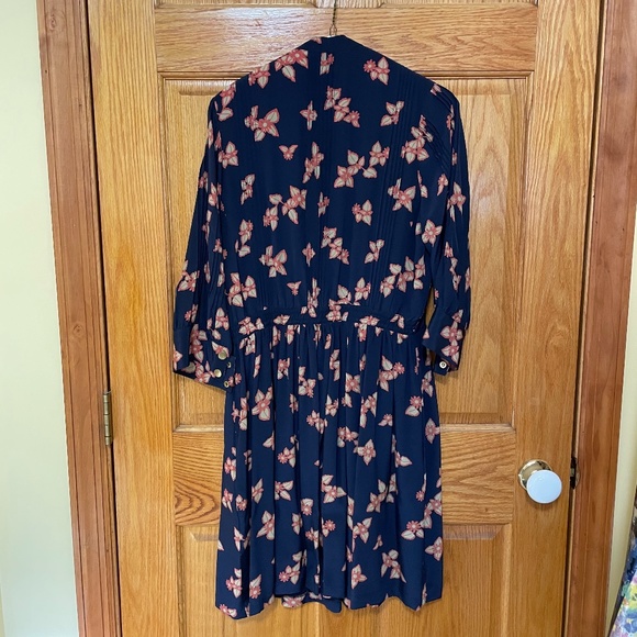 Lauren Moffatt Silk Pintuck Dress - Picture 2 of 2